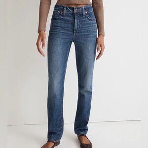 MADEWELL | Jeans Straight Leg Mom Blue Jeans Size 27